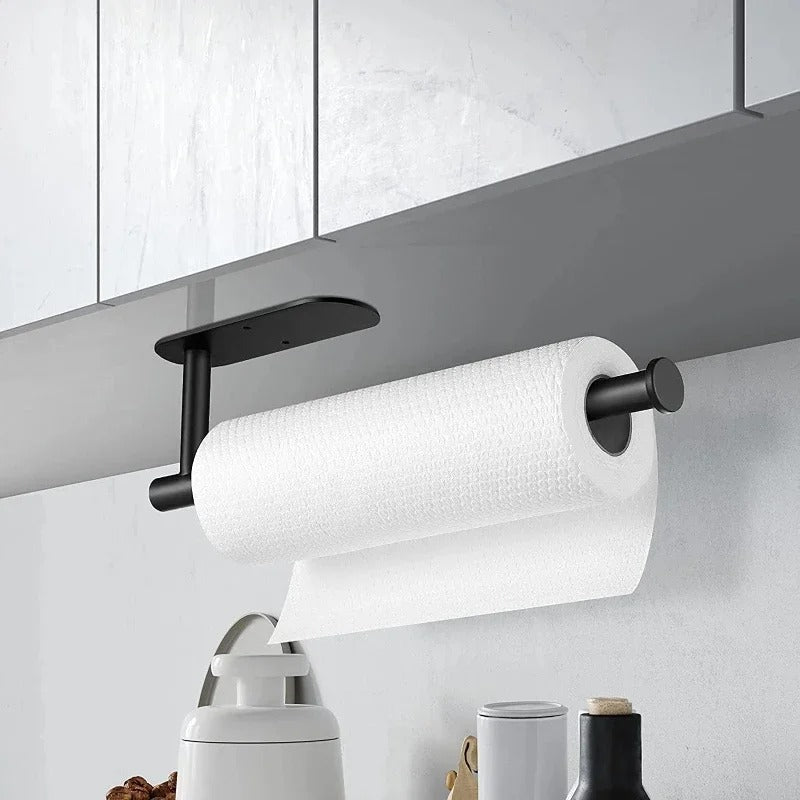 Adhesive Paper Towel Rack