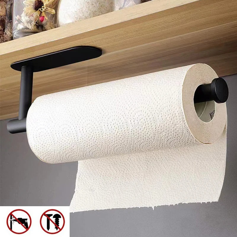 Adhesive Paper Towel Rack