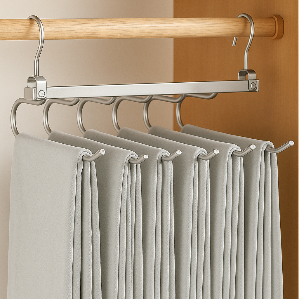 Everyday Pants Hanger — Silver