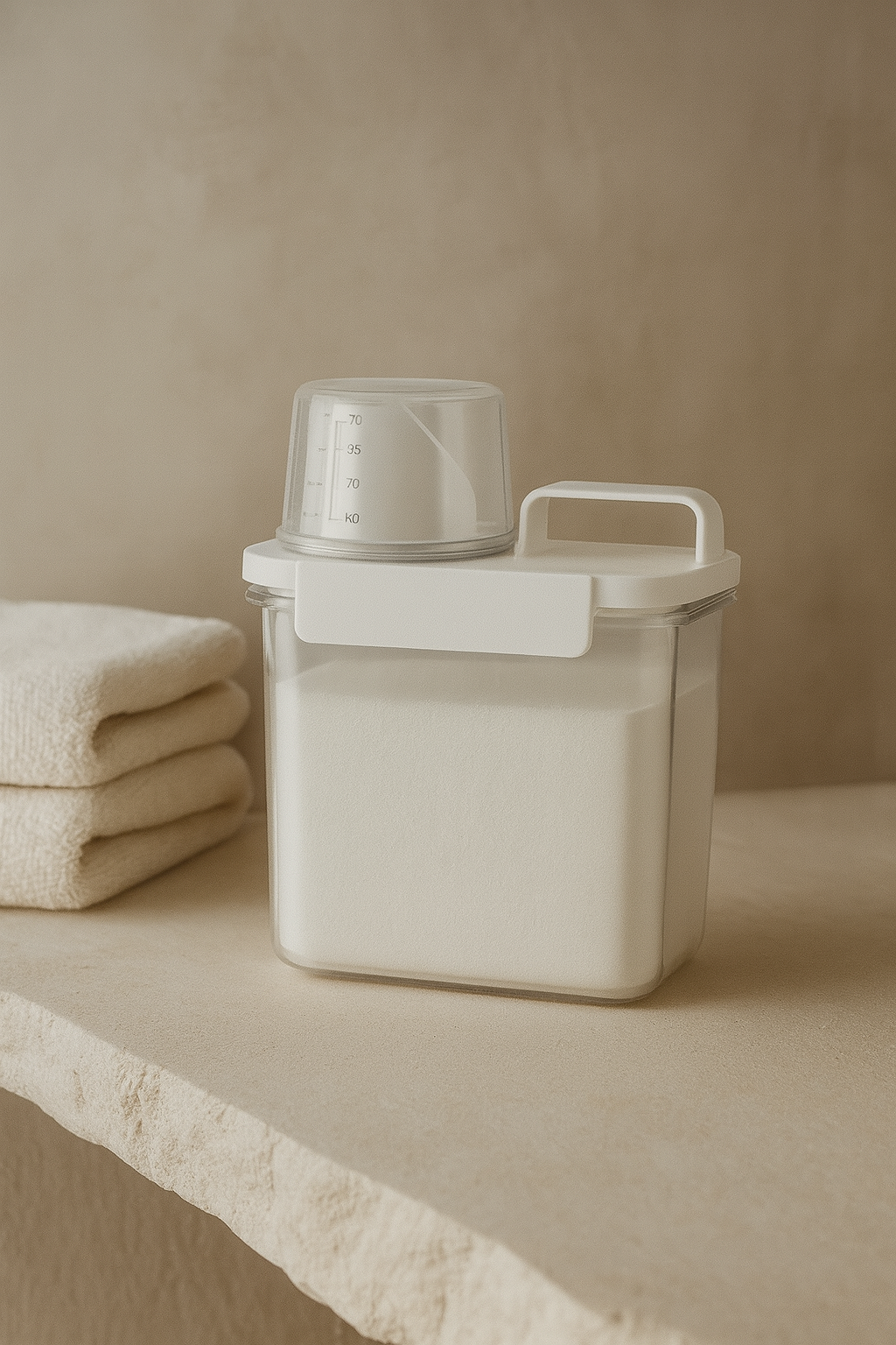 Laundry Dispenser with Measuring Cap