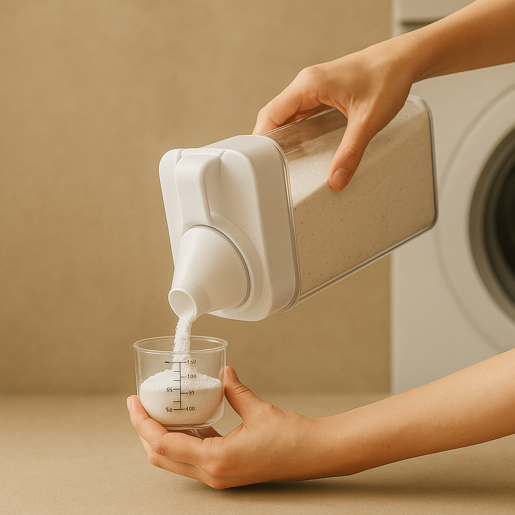 Laundry Dispenser with Measuring Cap