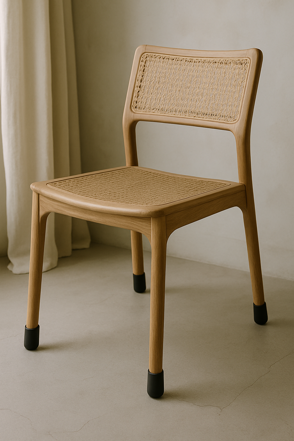 Silicone Chair Leg Covers — Black