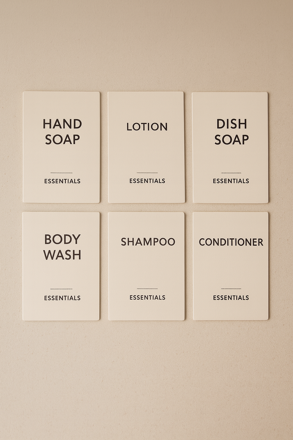 Amber Soap Dispenser Set