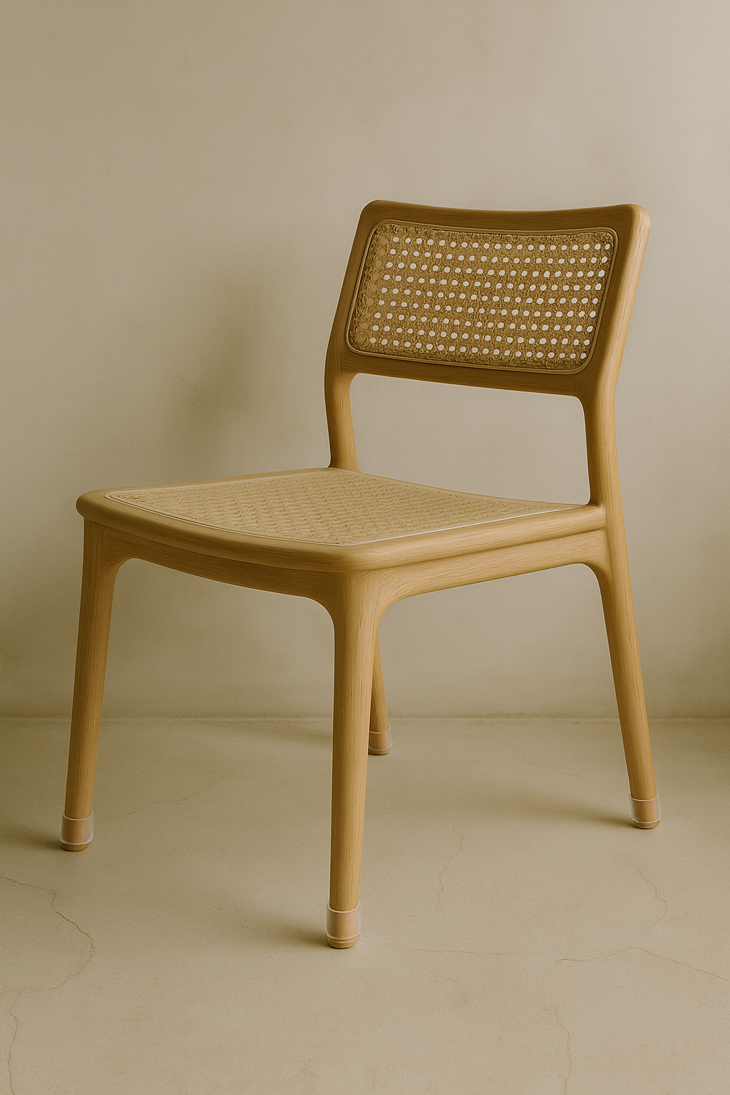 Silicone Chair Leg Caps — Clear