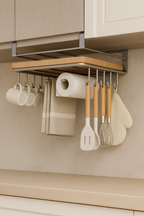 Hanging Storage Rack — Stainless Steel