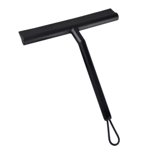 Matte Black Shower Squeegee