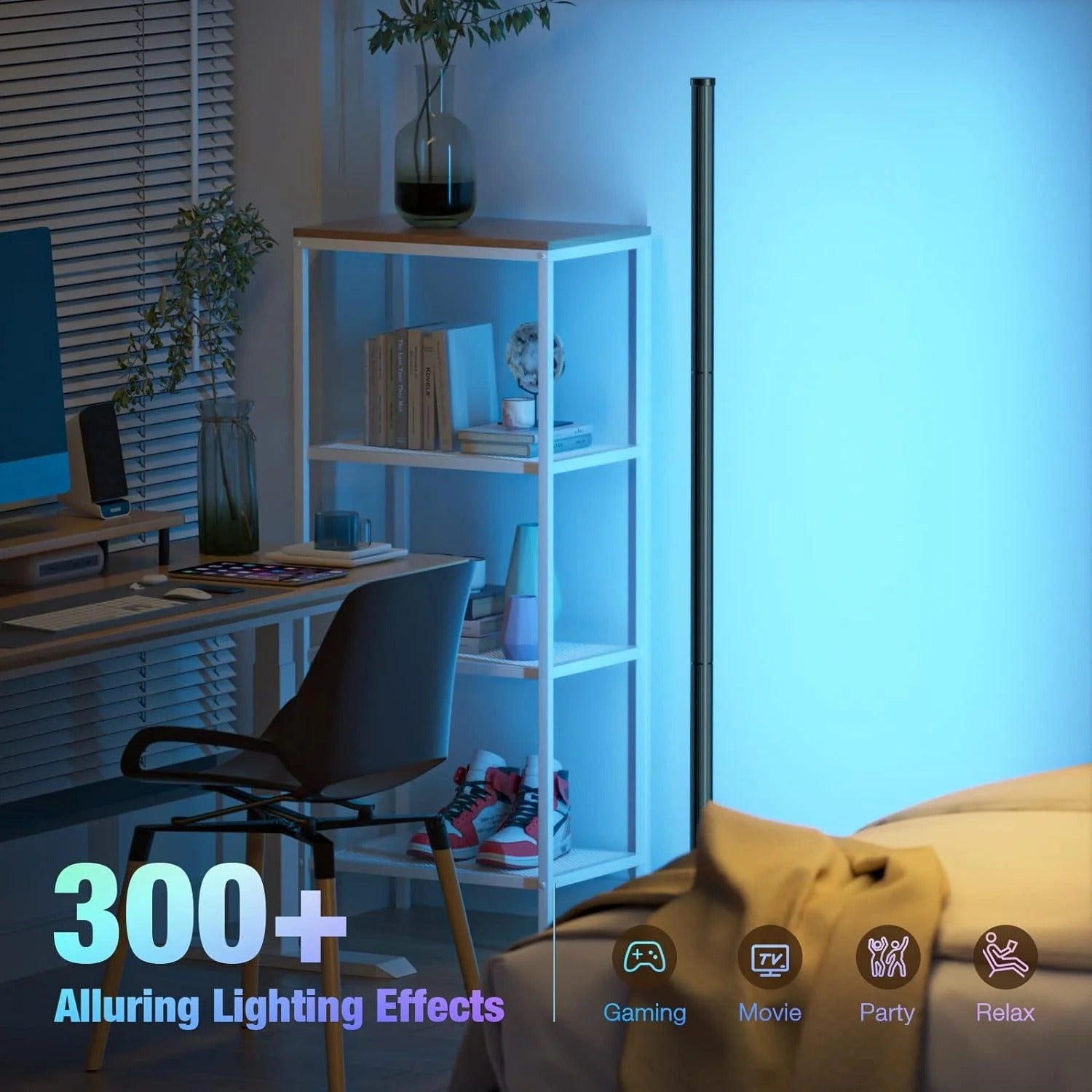 LumiGlow LED Floor Light